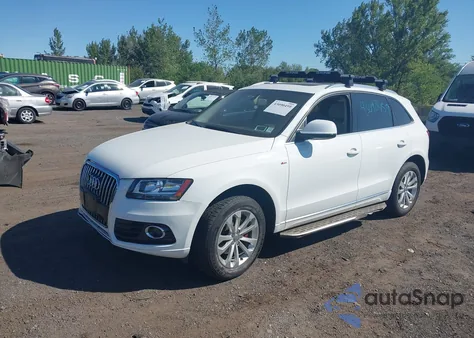 2013 Audi Q5 2.0T Premium z USA, uszkodzony, nr VIN WA1CFAFP8DA031044